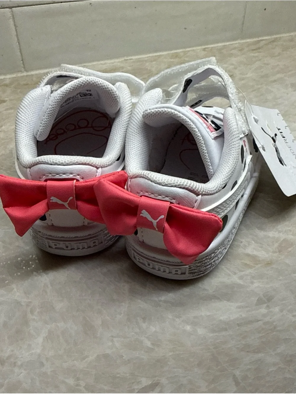 Puma basket bow